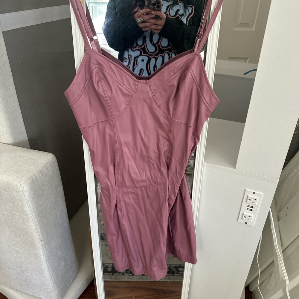Pink Strappy Dress